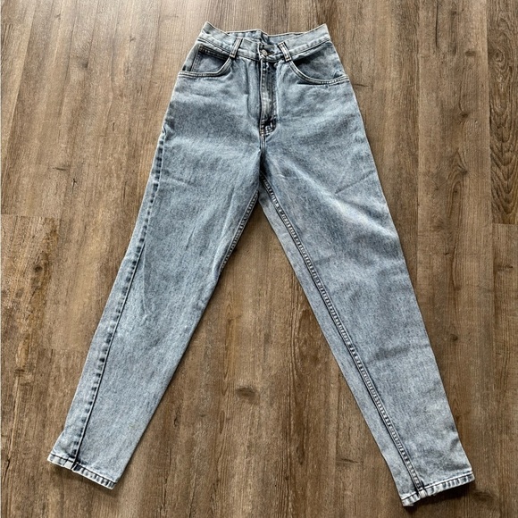 No Excuses 80s 90s Acid Wash Jeans - Picture 2 of 9